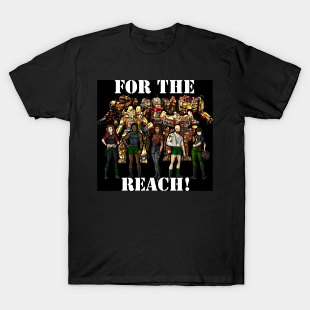 For the Reach! T-Shirt by Oswald's Oddities